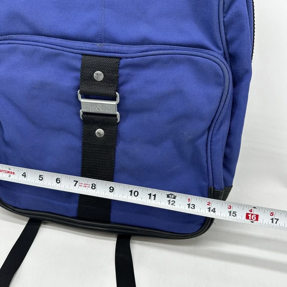 Briggs & Riley Backpack Mens Laptop Bag Travel Work Canvas Adjustable Straps